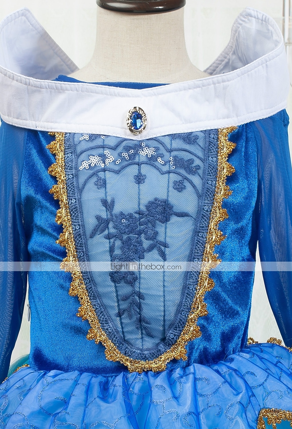 Semana del Libro 2026 Reina de las nieves Cenicienta Princesa Aurora Vestidos Vestido de niña de las flores Enagua de línea A vestido de vacaciones for Chica Niños Navidad Mascarada Semana del Libro 2026 - $37.99 –P9
