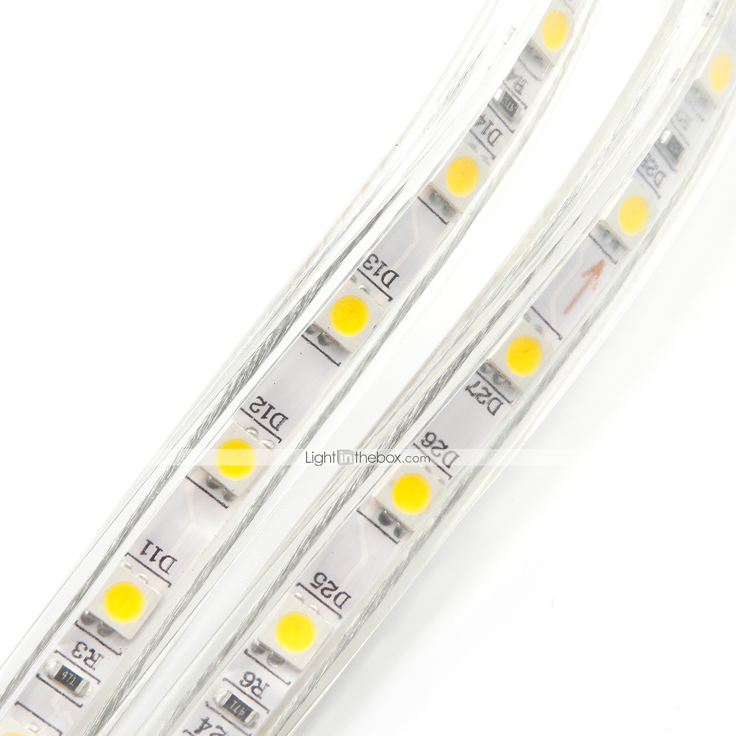2025年 導かれたストリップライト防水30m98.4fttiktokライト5050smd 1800ledseuプラグ付き暖かい白白赤黄青緑家のダイニングリビングルームバー用の切断可能 コレクション – $32.99 –P1