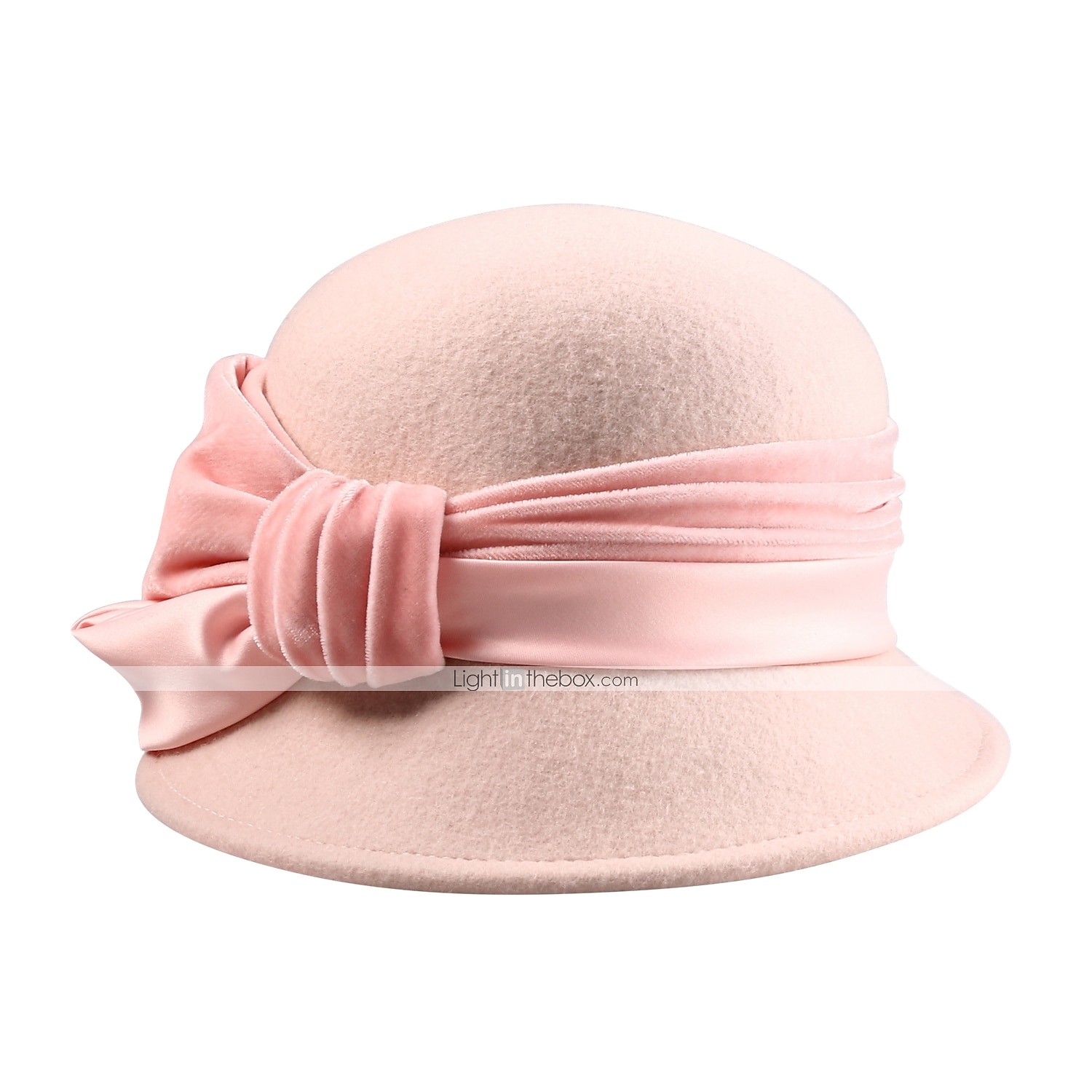 2026年 ウール ケンタッキーダービーハット / 帽子 ととも​​に リボン 1 結婚式 / パーティー／フォーマル かぶと  コレクション – $47.99 –P1