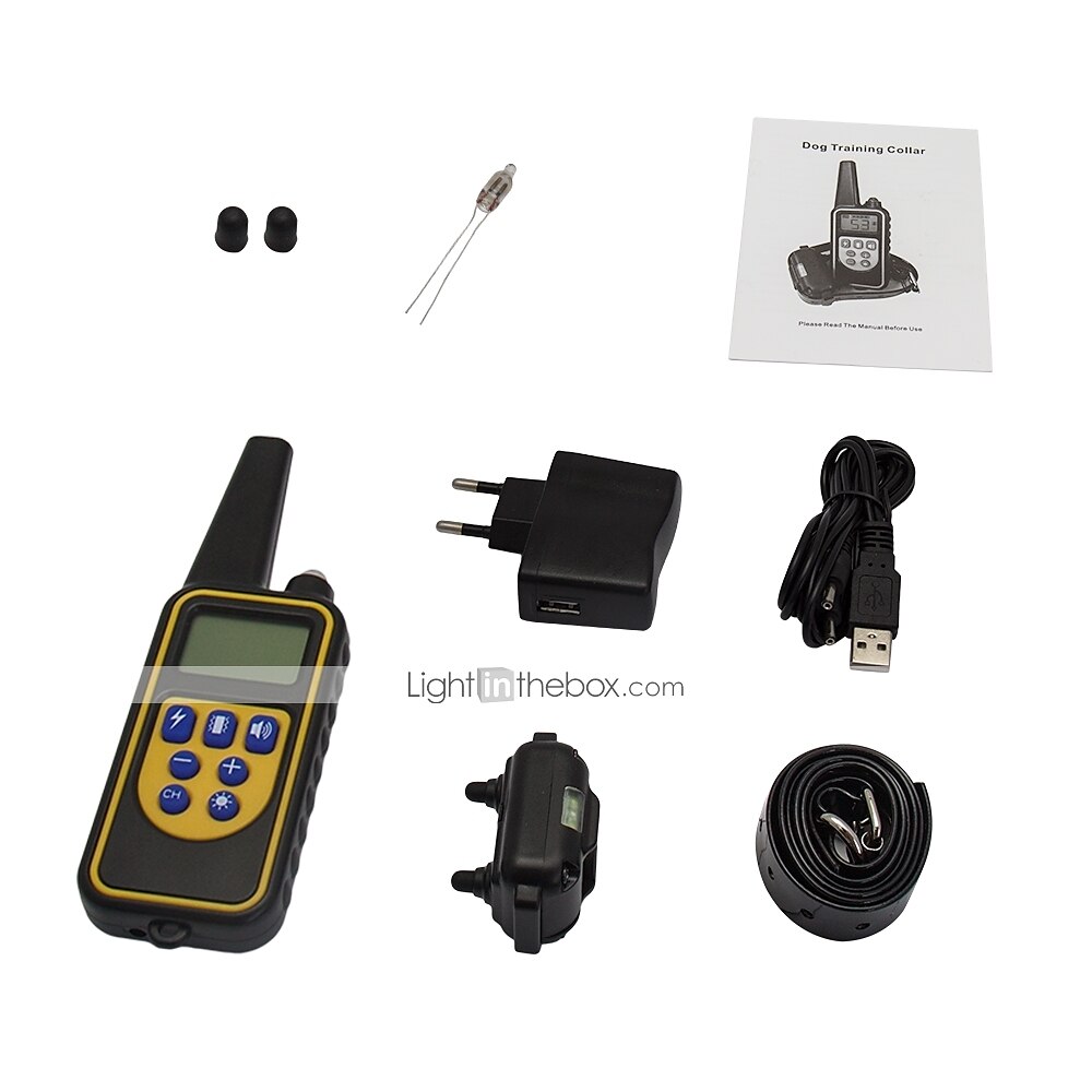 Addestramento del cane Addestramento Collare Anti Bark Shock Collar Cane Ompermeabile Anti Bark Ricaricabile LCD Vibrazione Sicurezza ABS Clicker Elettronica Kit comportamentale Addestramento di del 2025 a €37.99 –P1