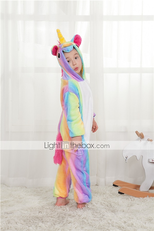 בגדי ריקוד ילדים דפוס רקמה אופנתי תחפושת Onesie תחפושת קרנבל חַדקֶרֶן פגסוס פיג'מה אוברול פיג'מת קיגורומי תחפושת מצחיקה ל בנים ובנות חג המולד קרנבל יום הילד קָרִיקָטוּרָה 2025 - $32.99 –P3