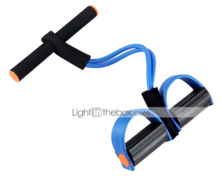 Pedal Resistance Band Sit-up Pull Rope Natural Latex Bodybuilding Expander 27.0*15.0*9.0 cm Sports Latex Home Workout Gym Pilates Strength Training Muscular Bodyweight Training Physical Therapy 2025 - GBP £7 –P10
