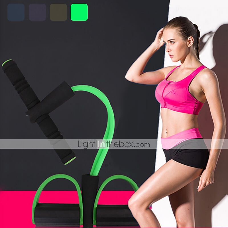Pedal Resistance Band Sit-up Pull Rope Natural Latex Bodybuilding Expander 27.0*15.0*9.0 cm Sports Latex Home Workout Gym Pilates Strength Training Muscular Bodyweight Training Physical Therapy 2025 - GBP £7 –P1