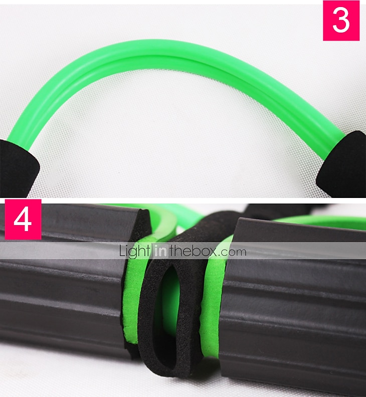 Pedal Resistance Band Sit-up Pull Rope Natural Latex Bodybuilding Expander 27.0*15.0*9.0 cm Sports Latex Home Workout Gym Pilates Strength Training Muscular Bodyweight Training Physical Therapy 2025 - GBP £7 –P5