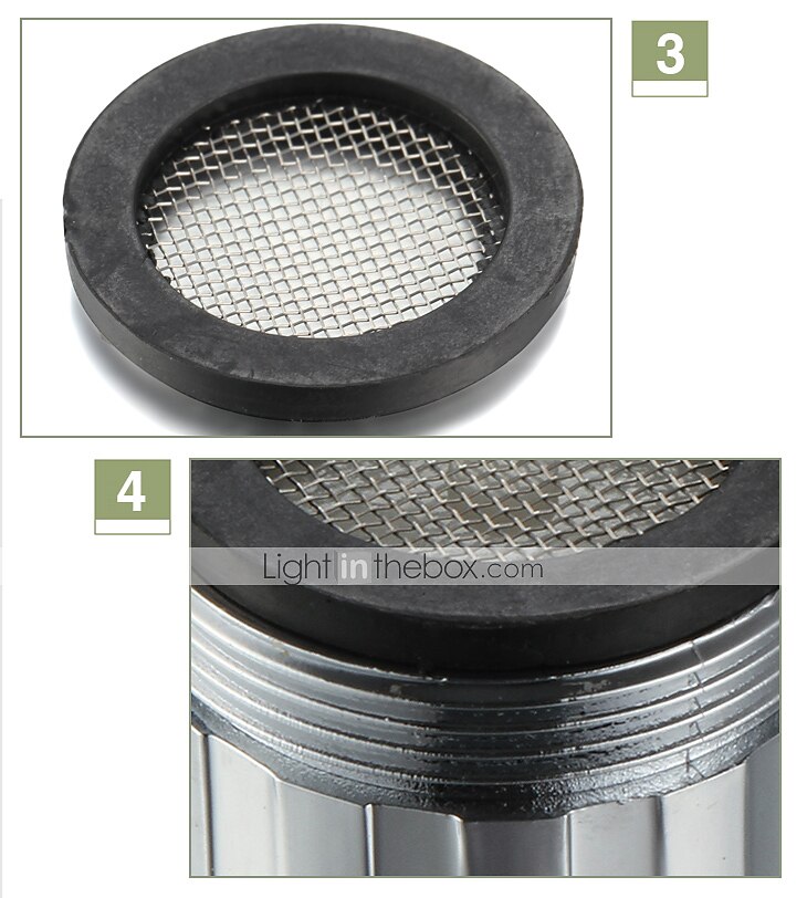 Seven Color Temperature Control Sensor LED Faucet Lamp 2025 - $8.49 –P4
