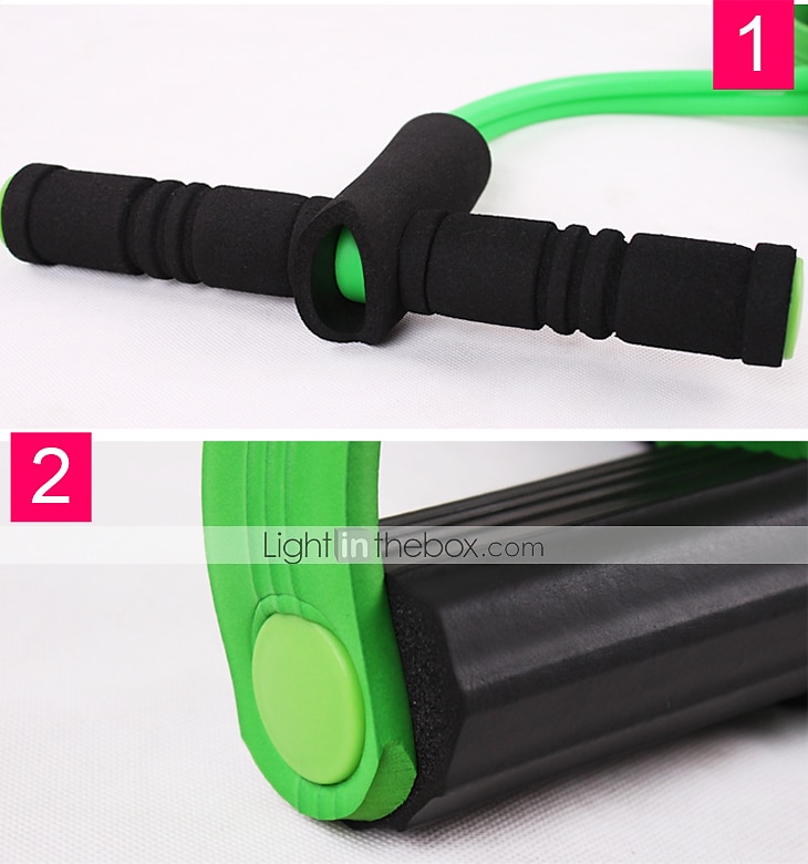 Pedal Resistance Band Sit-up Pull Rope Natural Latex Bodybuilding Expander 27.0*15.0*9.0 cm Sports Latex Home Workout Gym Pilates Strength Training Muscular Bodyweight Training Physical Therapy 2025 - GBP £7 –P4