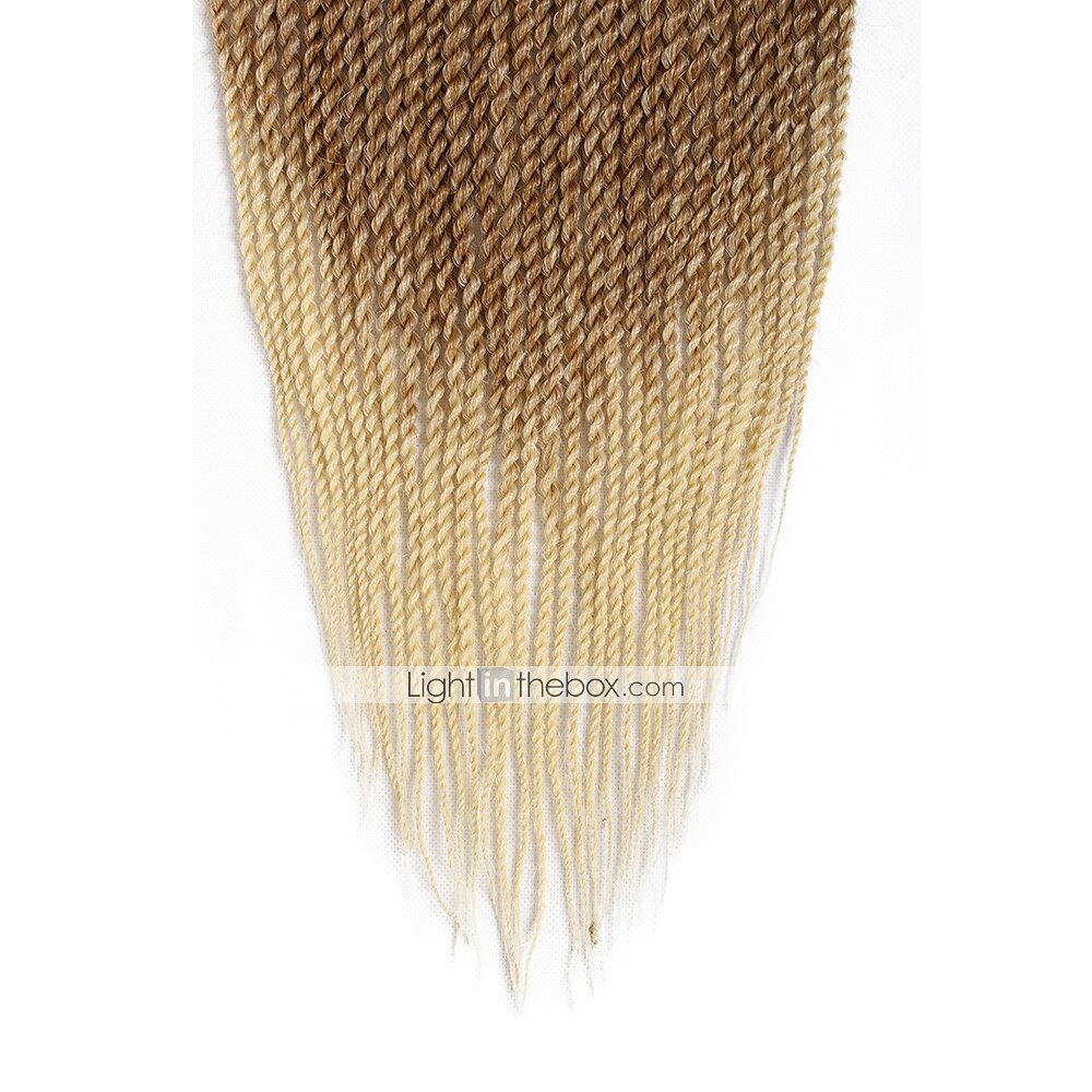 Faux Locs Dredy Senegalský Twist Pletené copánky Umělé vlasy Copánkové vlasy 1 balení 2025 - $11.99 –P2