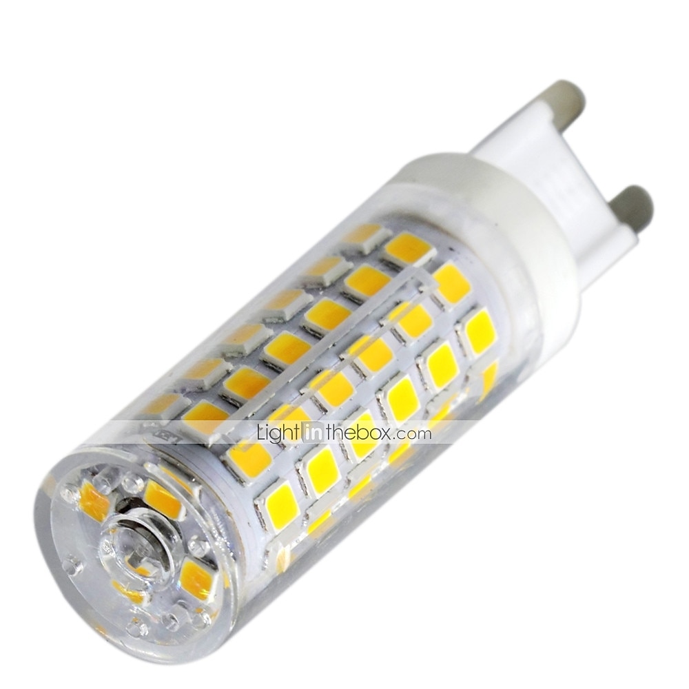 6 قطعة G9 9 واط 76LED 2835SMD الذرة LED المصباح الكهربي دافئ بارد طبيعي أبيض AC110-240V 75 واط لمبة هالوجين مكافئة 750lm غير وميض 2025 - $41.99 –P2