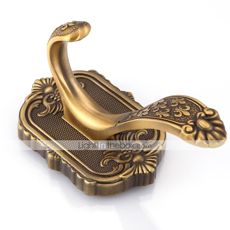 Antique Brass Towel Hook Multifunction Bathroom Robe Hooks Wall Mounted 1pc 2025 - $27.99 –P1