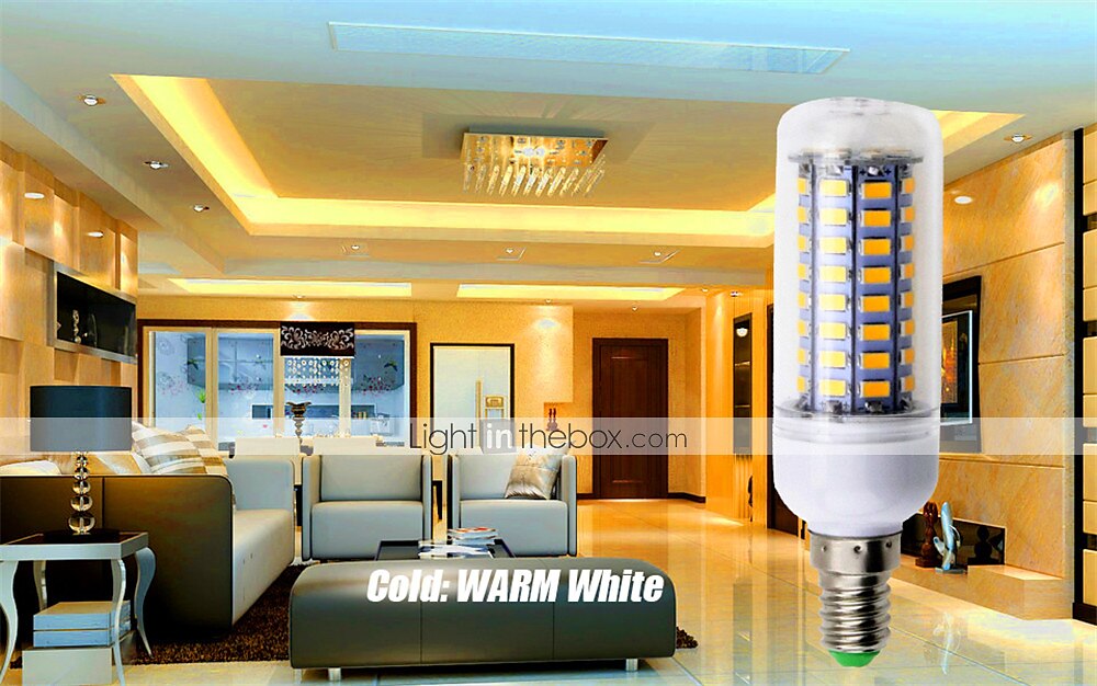 6pcs 7 W LED Corn Lights 600-700 lm E14 E26 / E27 72 LED Beads SMD 5730 Decorative Warm White Cold White 220-240 V / CE Certified 2025 - $45.99 –P5