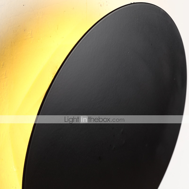 lightinthebox 1-valo 20/30cm led-seinävalaisimet pyöreä design seinävalaisimet mini yksinkertainen / moderni / nykyaikainen tyyli olohuone / makuuhuone / ruokailuhuone metalliseinävalaisin 110-120v/ 2025 - $94.99 –P3