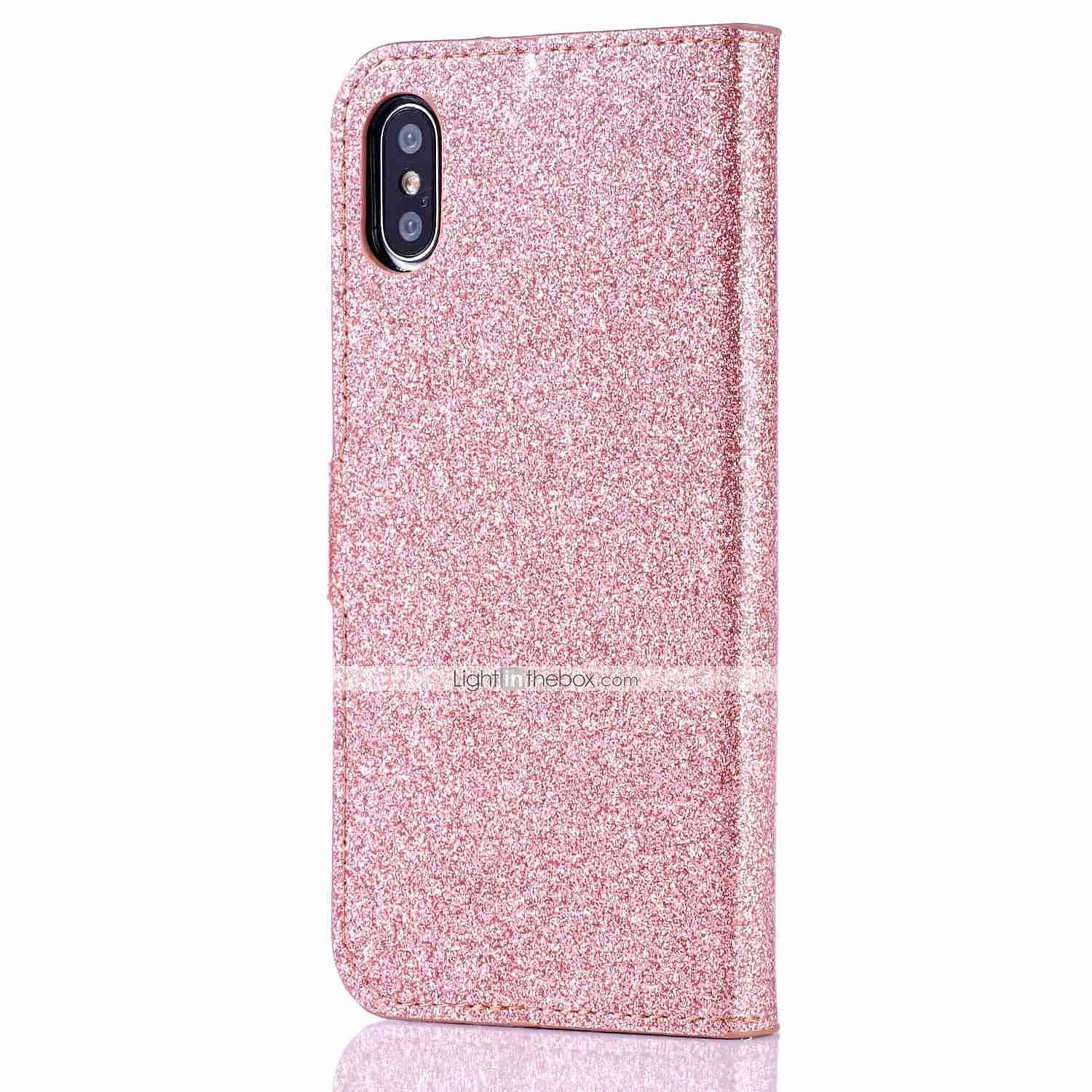 Чехол для телефона для iPhone 16e iPhone 16 iPhone 15 Pro Max Plus iPhone 14 13 12 11 Pro Max Mini X XR XS Max 8 7 Plus чехол-кошелек флип-чехол с подставкой магнитный ударопрочный твердый страз PU 2025 - $19.99 –P5