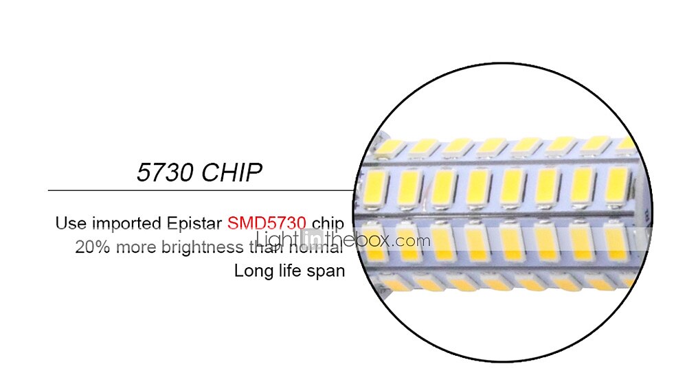6pcs 7 W LED Corn Lights 600-700 lm E14 E26 / E27 72 LED Beads SMD 5730 Decorative Warm White Cold White 220-240 V / CE Certified 2025 - $45.99 –P3