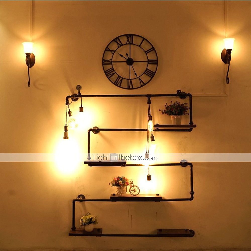 6 τμχ 40w edison vintage λαμπτήρας πυρακτώσεως με ρυθμιζόμενο e26 e27 st64 νήμα κηροπήγιο πορτοκαλί ζεστό λευκό για φωτιστικό 220v 110v 2025 - $33.99 –P4