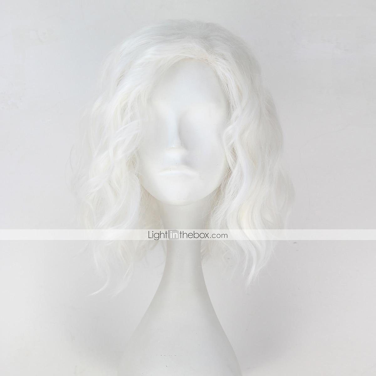 Parrucca bianca Game of Thrones parrucca cosplay tutte 14 pollici fibra resistente al calore anime parrucche di Halloween del 2025 a $37.99 –P1
