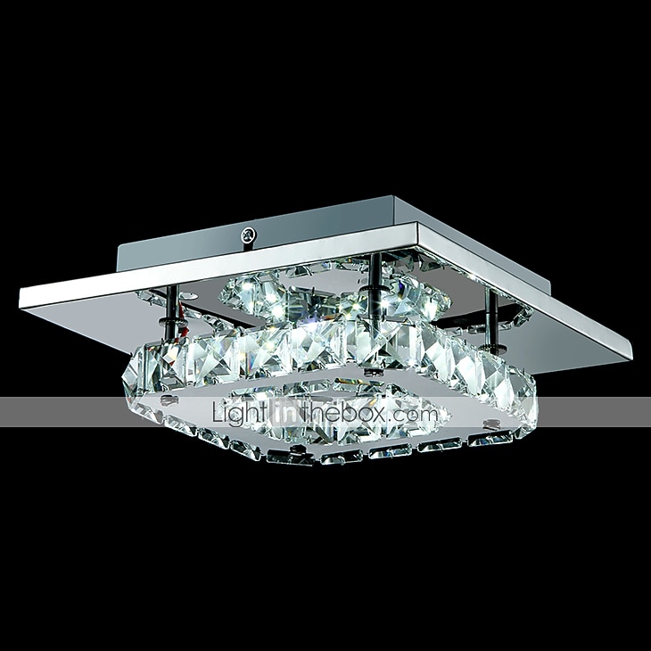 1-אור 21(8 אינץ' תקרה תאורת LED להתקנה שטוחה מנורות מתכת מצופה אלקטרולי מודרני מודרני עכשווי 90-240v 2026 - $72.99 –P6