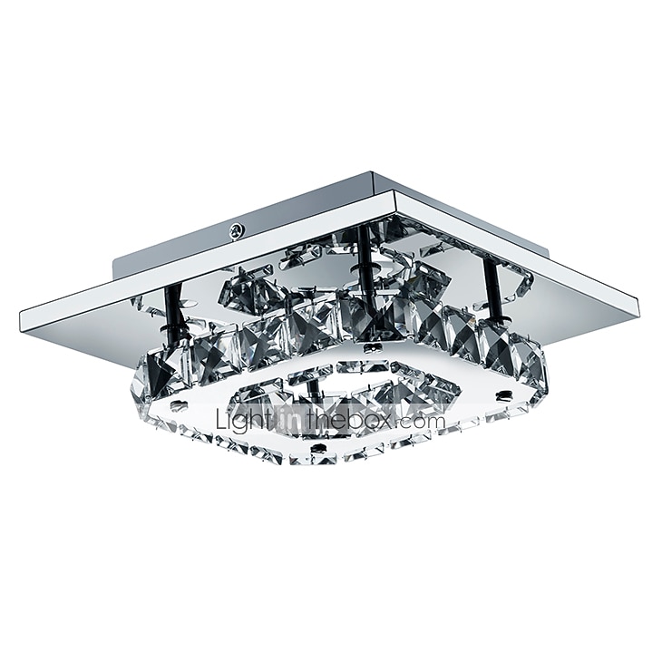 1-אור 21(8 אינץ' תקרה תאורת LED להתקנה שטוחה מנורות מתכת מצופה אלקטרולי מודרני מודרני עכשווי 90-240v 2026 - $72.99 –P5