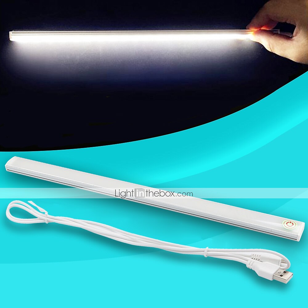 zdm 1set 6w 21 לדים dimmable קל להתקן חיישן מגע USB הוביל ארון האורות חם לבן לבן קר ארון לבן מסדרון / מדרגות מטבח 2025 - $14.99 –P3
