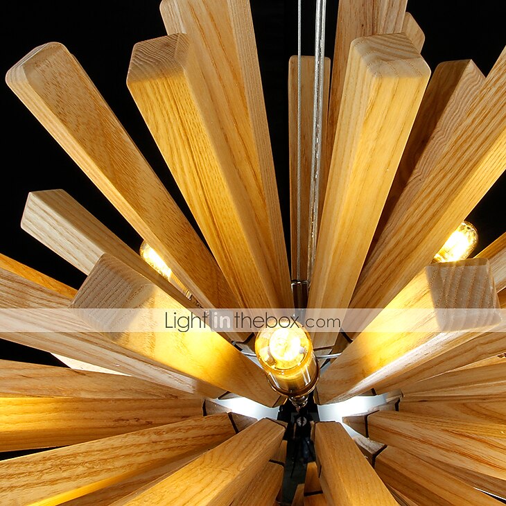 10-Light 12 cm Luci Pendenti Legno / bambù Legno / bambù Paese 110-120V 220-240V del 2025 a $598.79 –P9