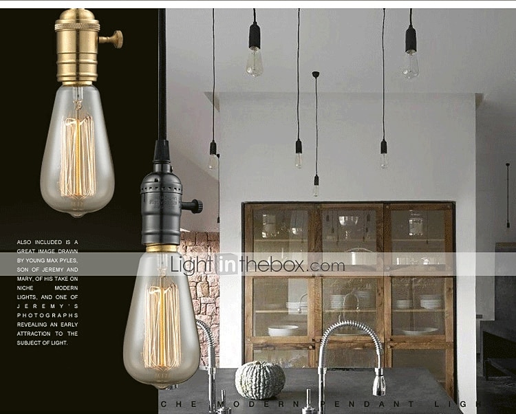 6 τμχ 40w edison vintage λαμπτήρας πυρακτώσεως με ρυθμιζόμενο e26 e27 st64 νήμα κηροπήγιο πορτοκαλί ζεστό λευκό για φωτιστικό 220v 110v 2025 - $33.99 –P2