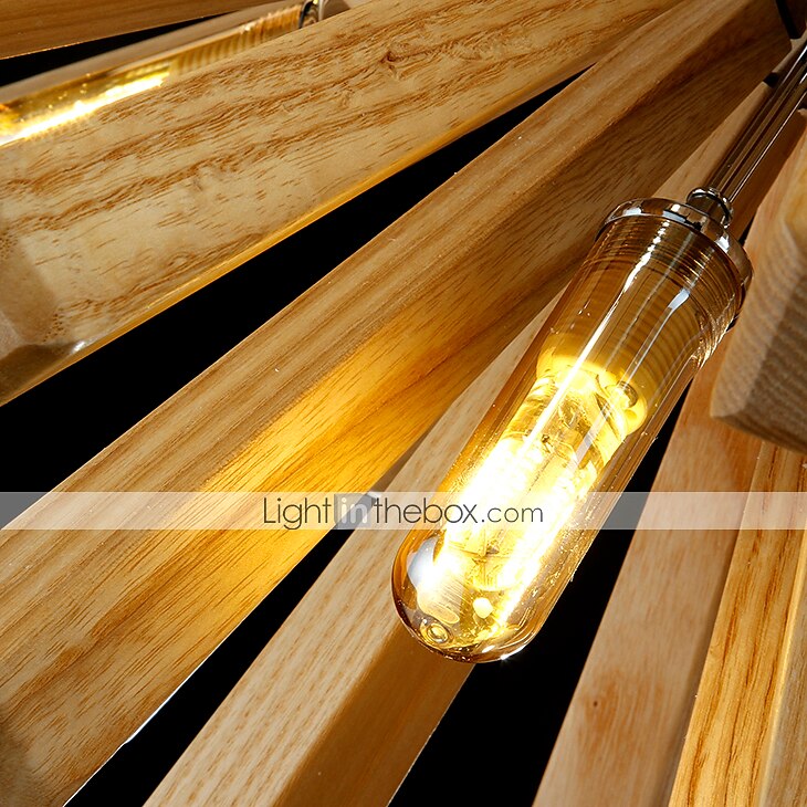 10-Light 12 cm Luci Pendenti Legno / bambù Legno / bambù Paese 110-120V 220-240V del 2025 a $598.79 –P6