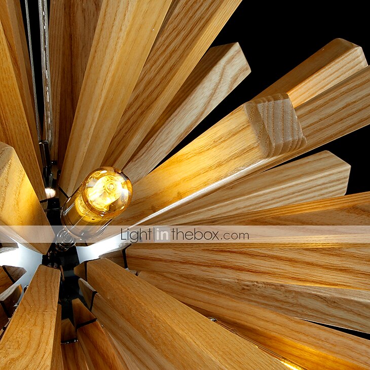 10-Light 12 cm Luci Pendenti Legno / bambù Legno / bambù Paese 110-120V 220-240V del 2025 a $598.79 –P8