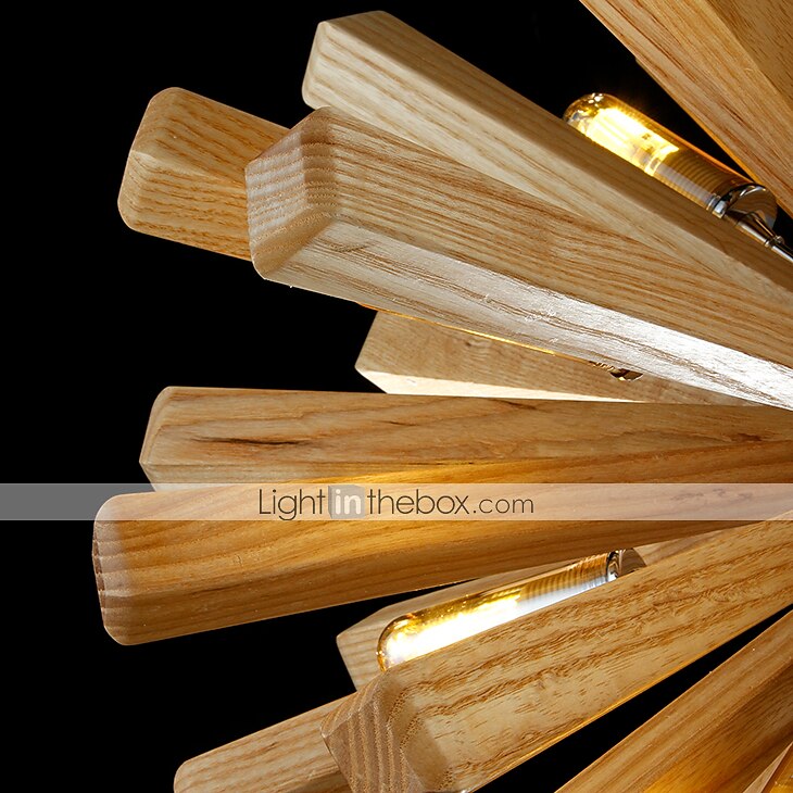 10-Light 12 cm Luci Pendenti Legno / bambù Legno / bambù Paese 110-120V 220-240V del 2025 a $598.79 –P7