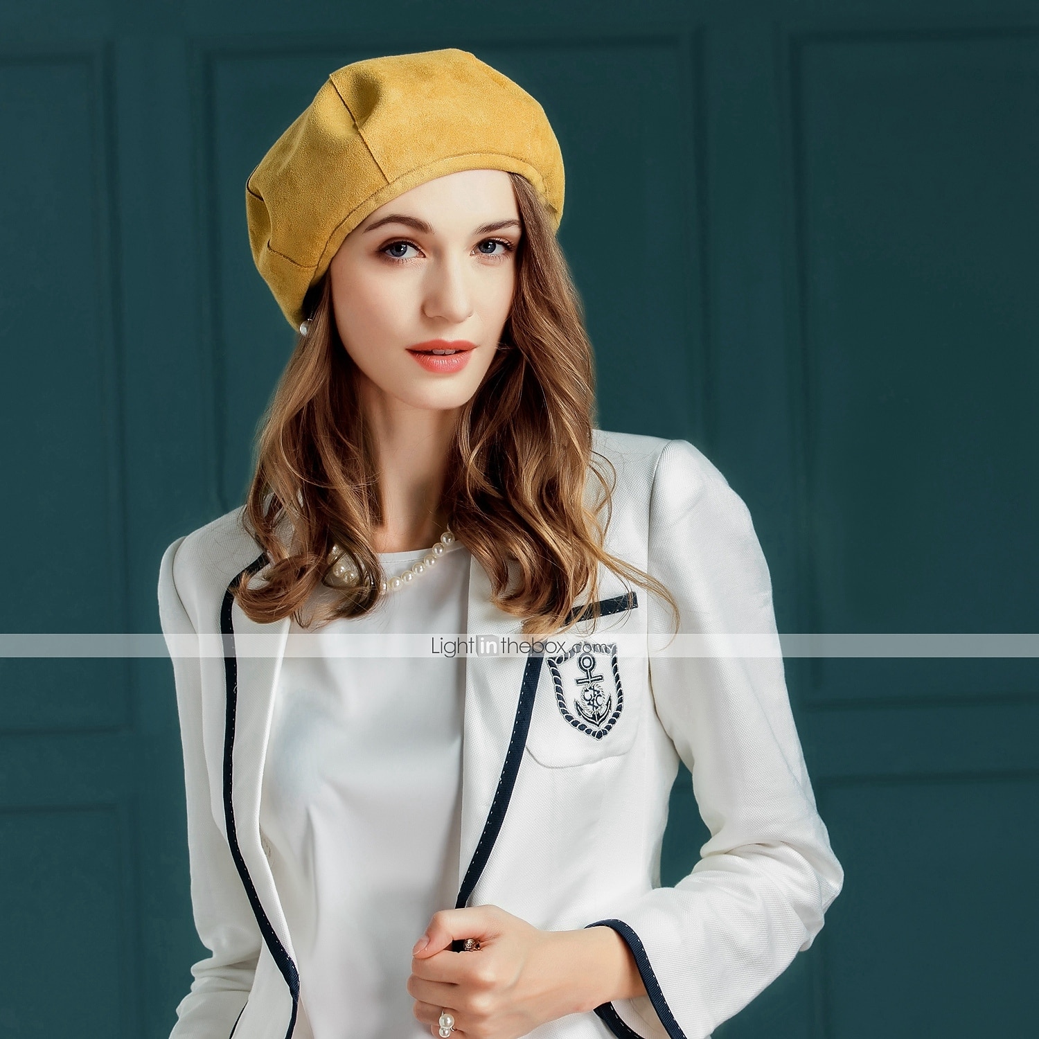 Kalap Gyapjú Svájcisapka Fedora kalap Előírásos Esküvő Hölgyek napja Elegáns Szüret Nő Val vel Csokor Sisak Fejfedők 2025 - $23.99 –P2