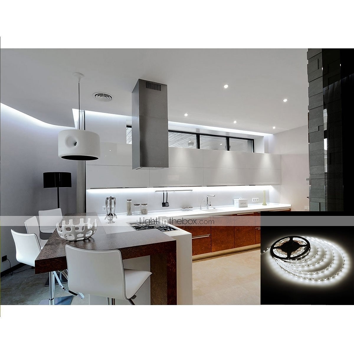 witte led-lichtstrip 2x16 ft warm licht wit licht rood blauw groen witte stripverlichting 600 led 2835 flexibele lintverlichting 12v touwlicht geschikt voor keukenkast slaapkamer kledingkast 2025 - $16.49 –P3