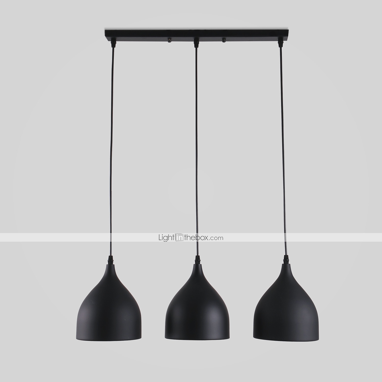 3-Light 19cm Pendant Light LED Horn Shape Design Sland Lights Metal Painted Finishes Minimalist Style Adjustable Living Room Dining Room Lamp 110-120V 220-240V Max 60W 2026 - $115.99 –P4