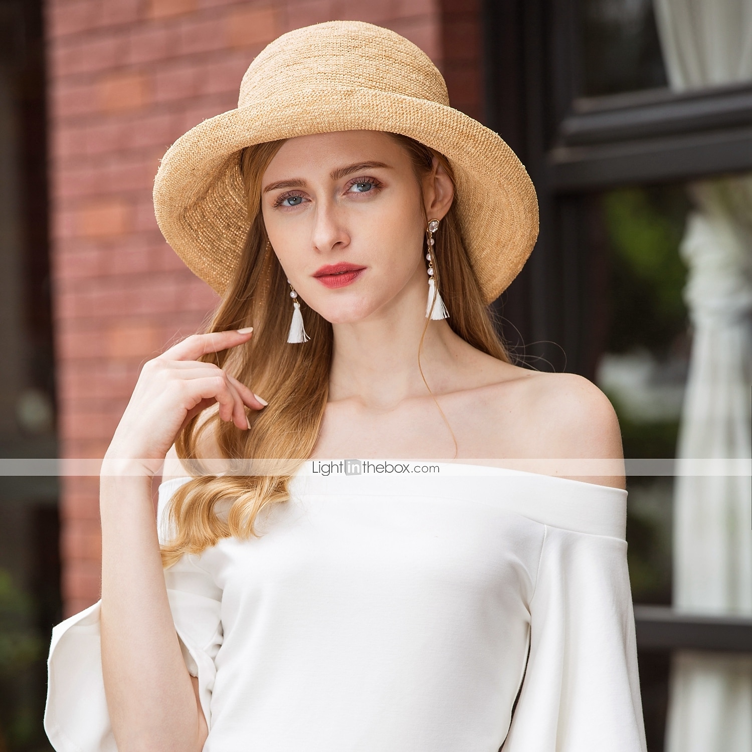 Natural Fiber Kentucky Derby Hat / Hats with Bowknot 1pc Casual / Daily Wear Headpiece 2026 - $57.99 –P4