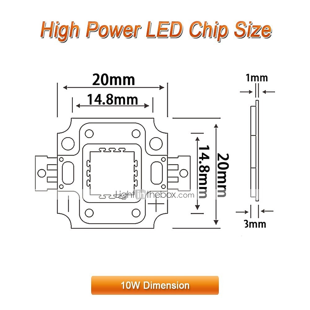 2025年 zdm 10w高出力は銅のブラケット(dc9 - 12v 900ua)の自然な白/金ワイヤ溶接を統合した  コレクション – $6.99 –P1