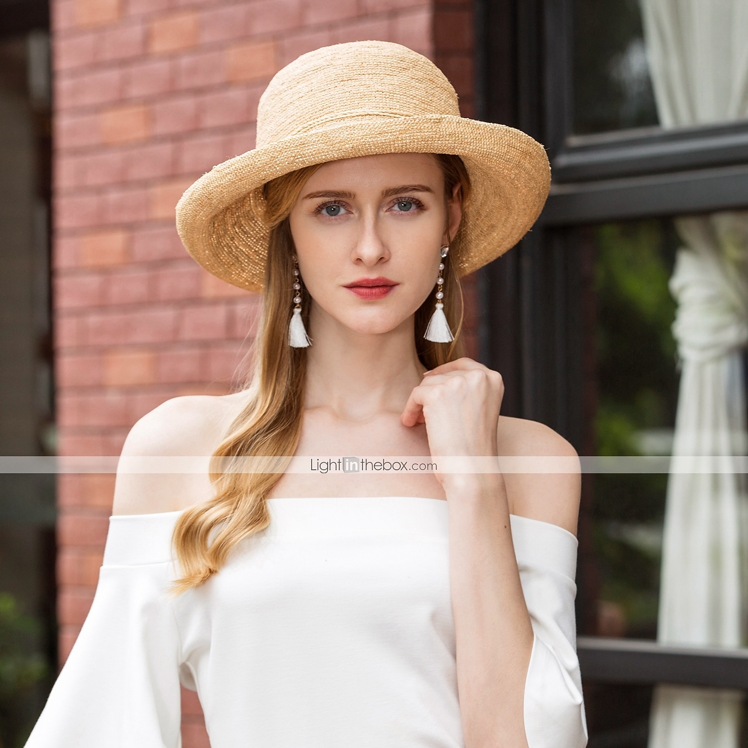 Natural Fiber Kentucky Derby Hat / Hats with Bowknot 1pc Casual / Daily Wear Headpiece 2026 - $57.99 –P2