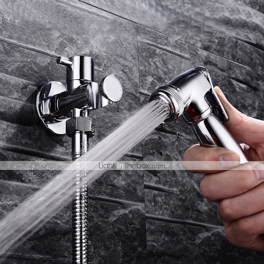 Brass Bathroom Sink Faucet,Single Handle One Hole Self-Cleaning  Handheld bidet Sprayer with Cold Water Only 2025 - $59.99 –P1