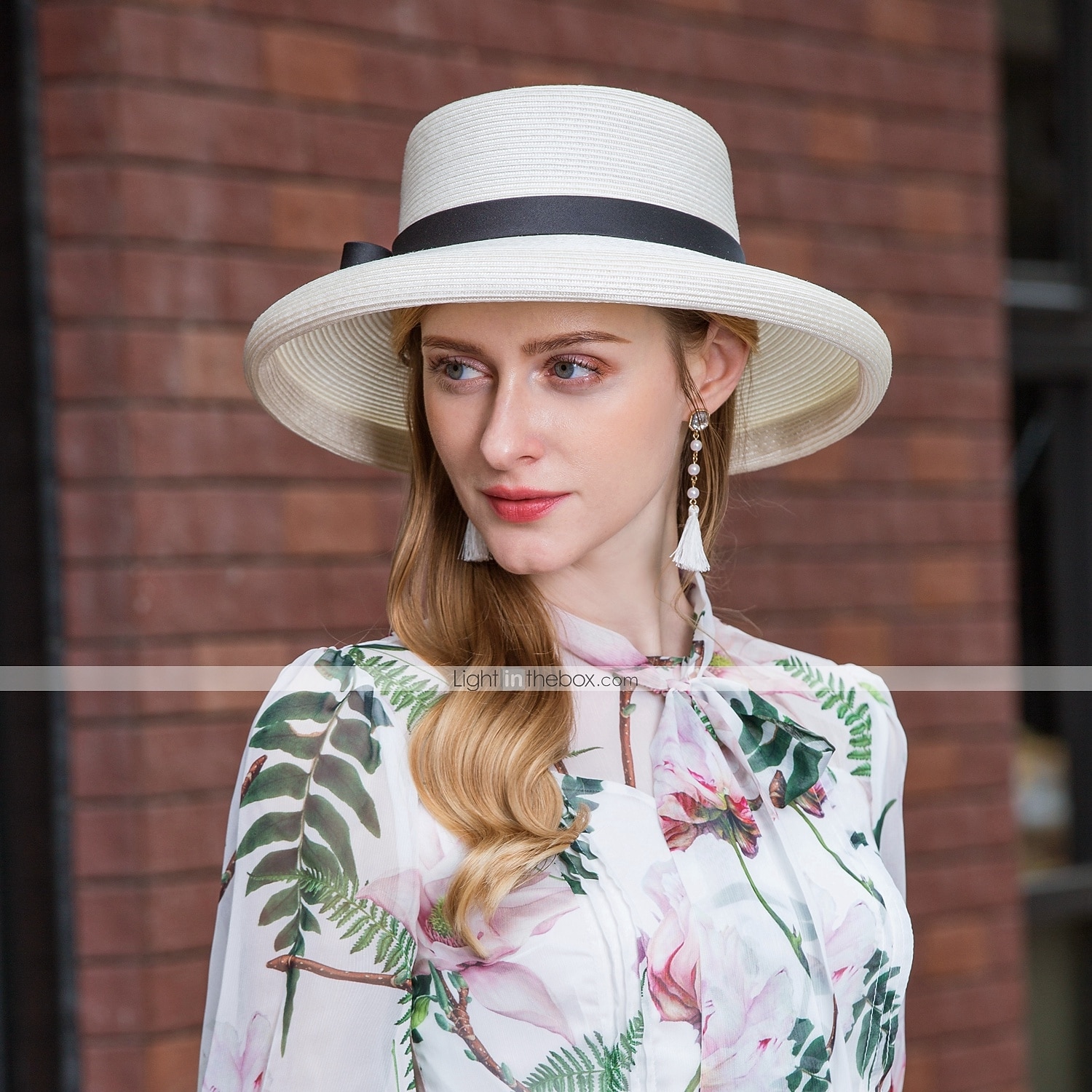 Polyester Chapeau Kentucky Derby / Chapeaux avec Noeud 1 pc Mariage / Fête / Soirée Casque de 2026 ? $45.99 –P2