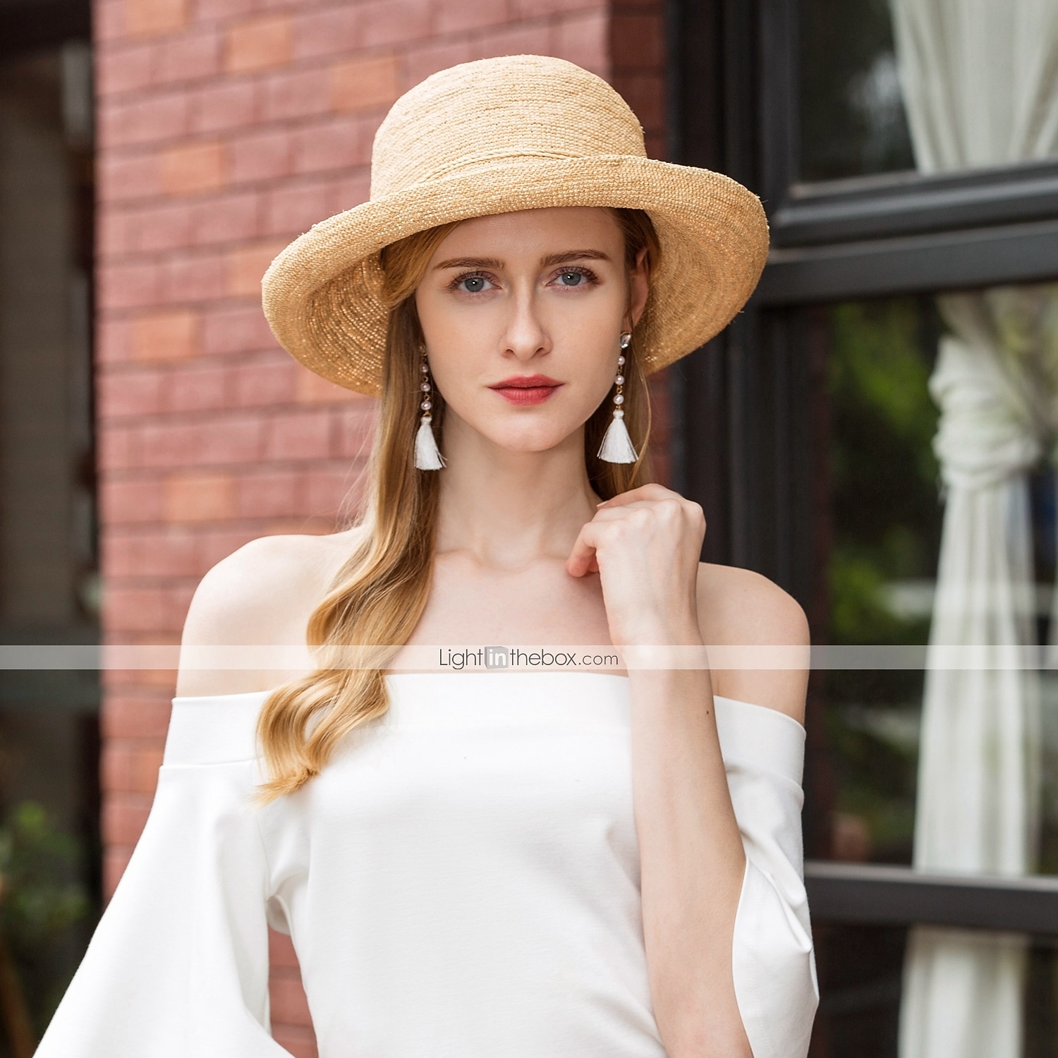 Natural Fiber Kentucky Derby Hat / Hats with Bowknot 1pc Casual / Daily Wear Headpiece 2026 - $57.99 –P5
