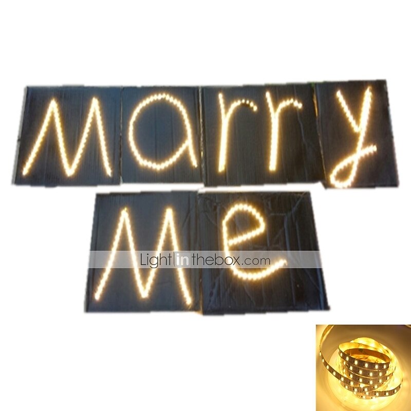 LED Strip Lights 1M Flexible Tiktok Lights 60 LEDs 2835 SMD 8mm Warm White White Cuttable Decorative Self-adhesive AA Batteries Powered Set 2025 - $13.99 –P10