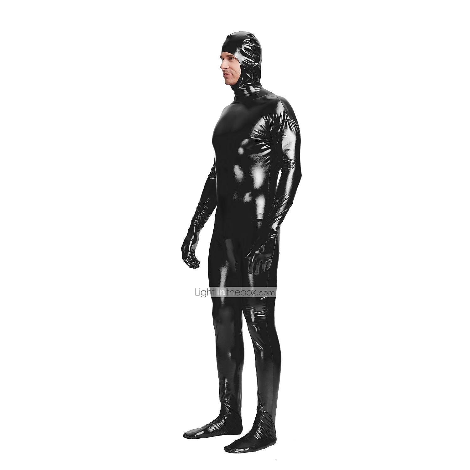 Costumele Zentai Salopetă Costum de carnaval Costul Integral Bărbați Costum pentru Adulți Latex Spandex Lycra Mată Carnaval Mascaradă 2025 - $33.99 -P1