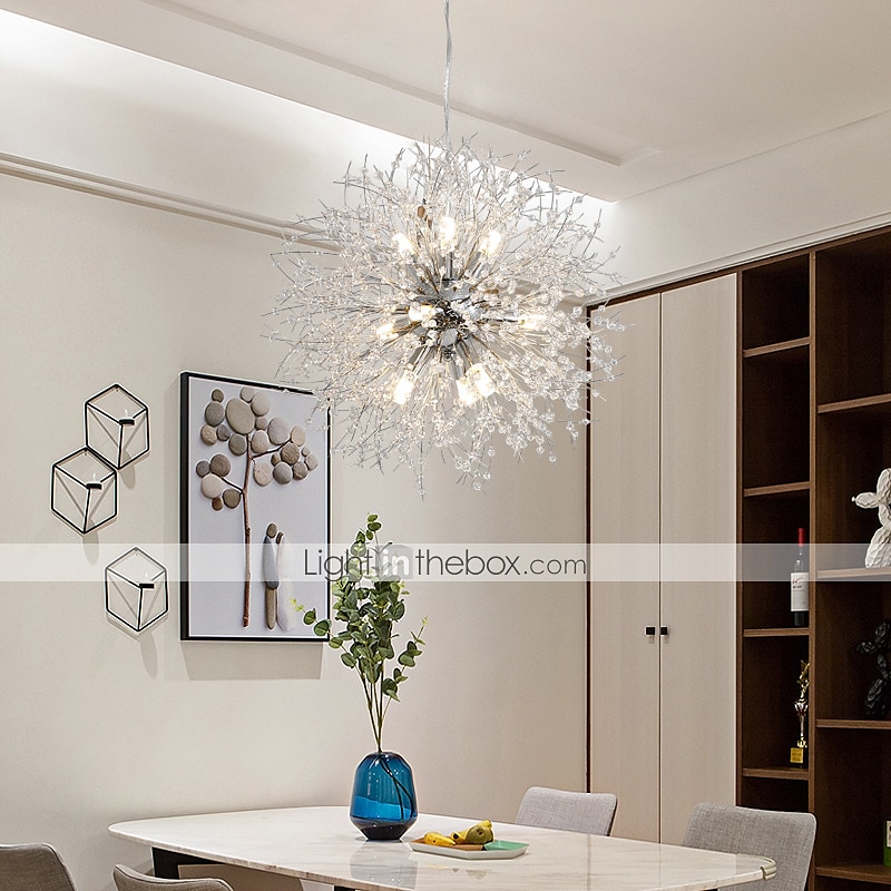 מודרני, electroplated, גלובוס, נברשות, זיקוקין, הוביל, וינטג, תליון, אורות, חדר אוכל, חדר, g9, bulb, base 2025 - €229.99 –P2