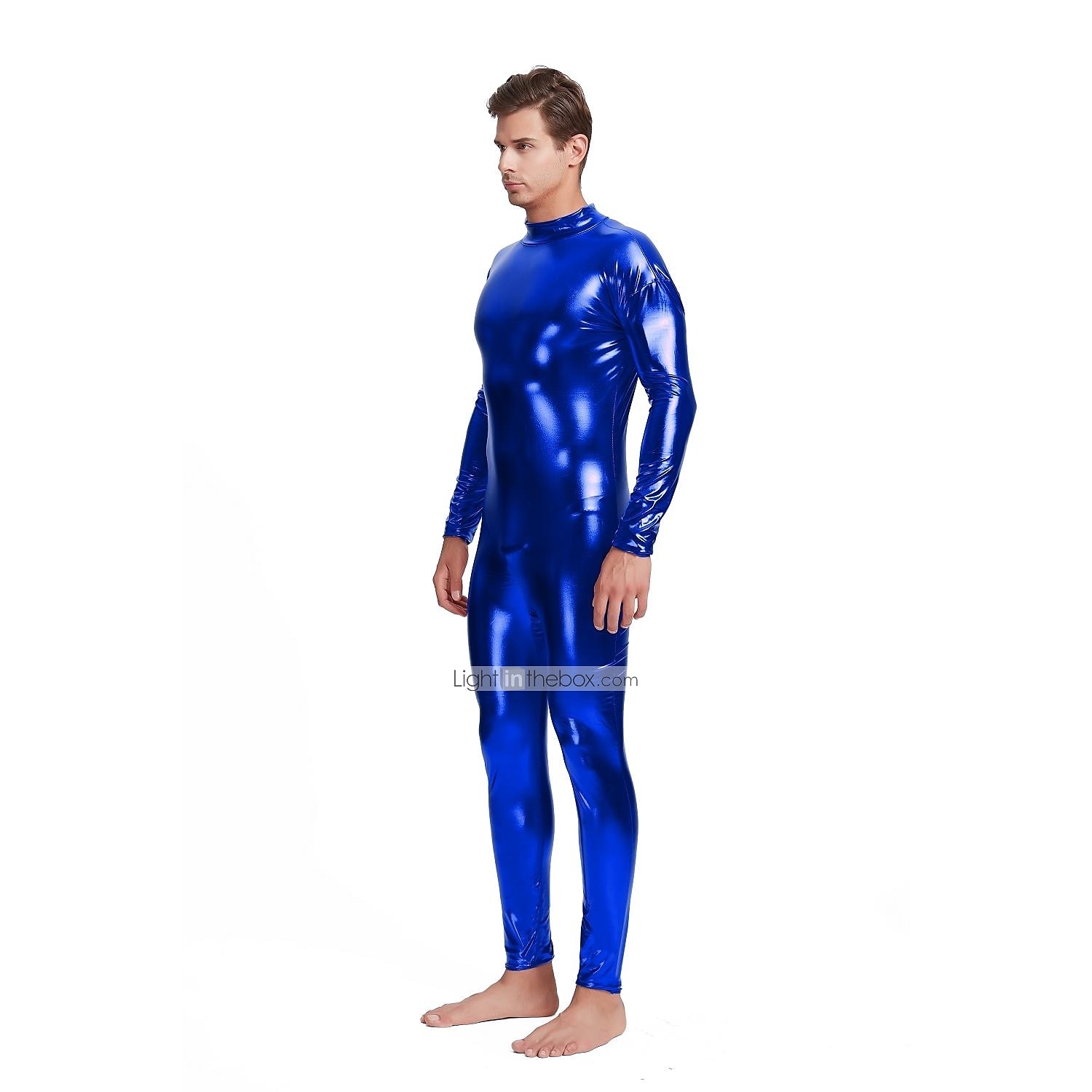 Zentai obleky Cosplay kostým Bodýčko Karnevalový kostým Oblek na celé tělo Pánské Pohlaví Sexy kostým Jednobarevné Spandex Latex Kostým pro Vánoce předvečer Všech svatých Karneval Dospělé 2025 - $34.99 –P7
