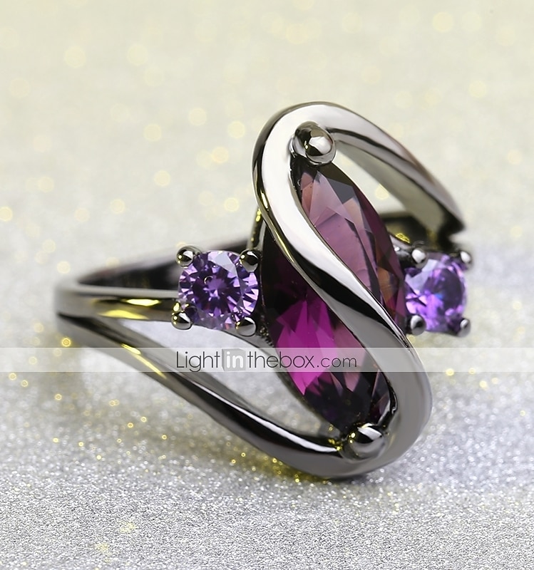 Anneau Alliance Bague Le style rétro Noir Laiton Strass Yeux Mauvais œil dames Inhabituel unique 1 pc 5 6 7 8 9 / Femme / Bague / Anneaux / Solitaire de 2025 ? $5.49 –P2