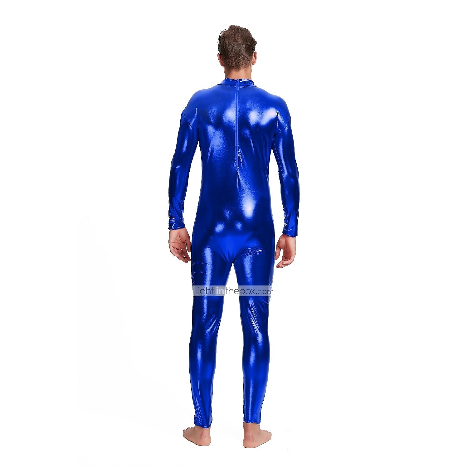 Zentai obleky Cosplay kostým Bodýčko Karnevalový kostým Oblek na celé tělo Pánské Pohlaví Sexy kostým Jednobarevné Spandex Latex Kostým pro Vánoce předvečer Všech svatých Karneval Dospělé 2025 - $34.99 –P8