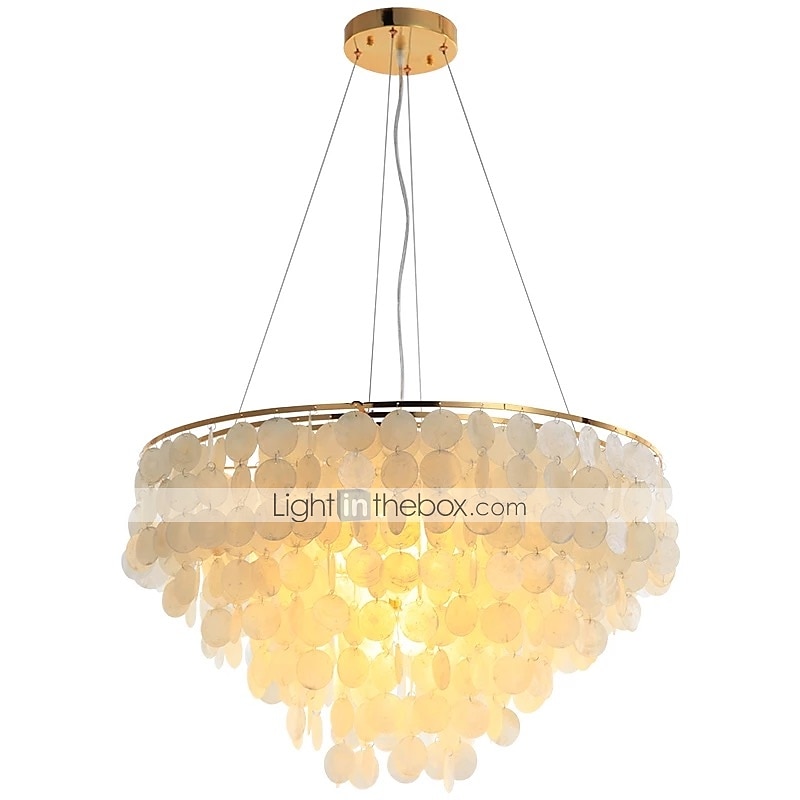Lampadario 4 luci 50 cm scocca in metallo finiture verniciate moderno 110-120v / 220-240v del 2025 a $447.09 –P11