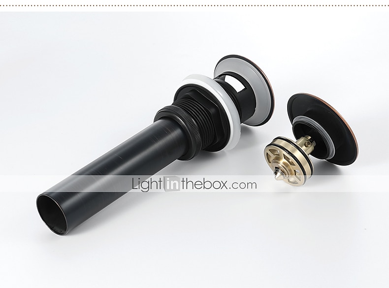 Faucet accessory - Superior Quality - Contemporary Brass Pop-up Water Drain With Overflow - Finish - Oil Rubbed Bronze 2025 - $29.99 –P7