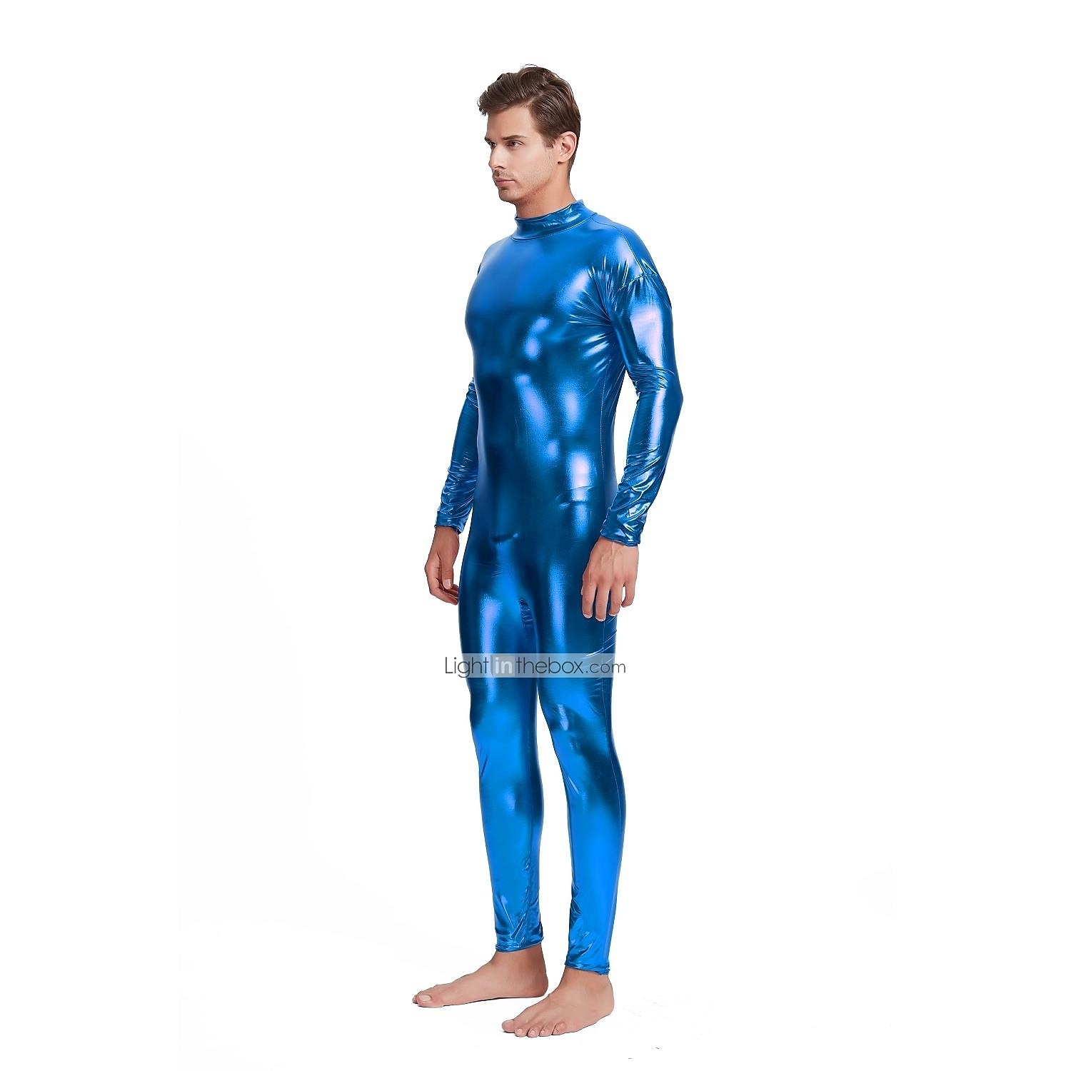 Zentai obleky Cosplay kostým Bodýčko Karnevalový kostým Oblek na celé tělo Pánské Pohlaví Sexy kostým Jednobarevné Spandex Latex Kostým pro Vánoce předvečer Všech svatých Karneval Dospělé 2025 - $34.99 –P9