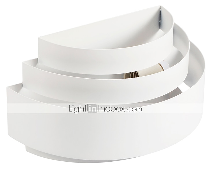 2025年 Lightinthebox 屋外フラッシュマウントウォールライト LED 60 ワット経路金属半円ウォールライトモダンコンテンポラリー 110-120v 220-240v  コレクション – $32.99 –P16
