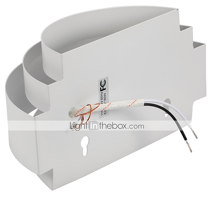 2025年 Lightinthebox 屋外フラッシュマウントウォールライト LED 60 ワット経路金属半円ウォールライトモダンコンテンポラリー 110-120v 220-240v  コレクション – $32.99 –P17