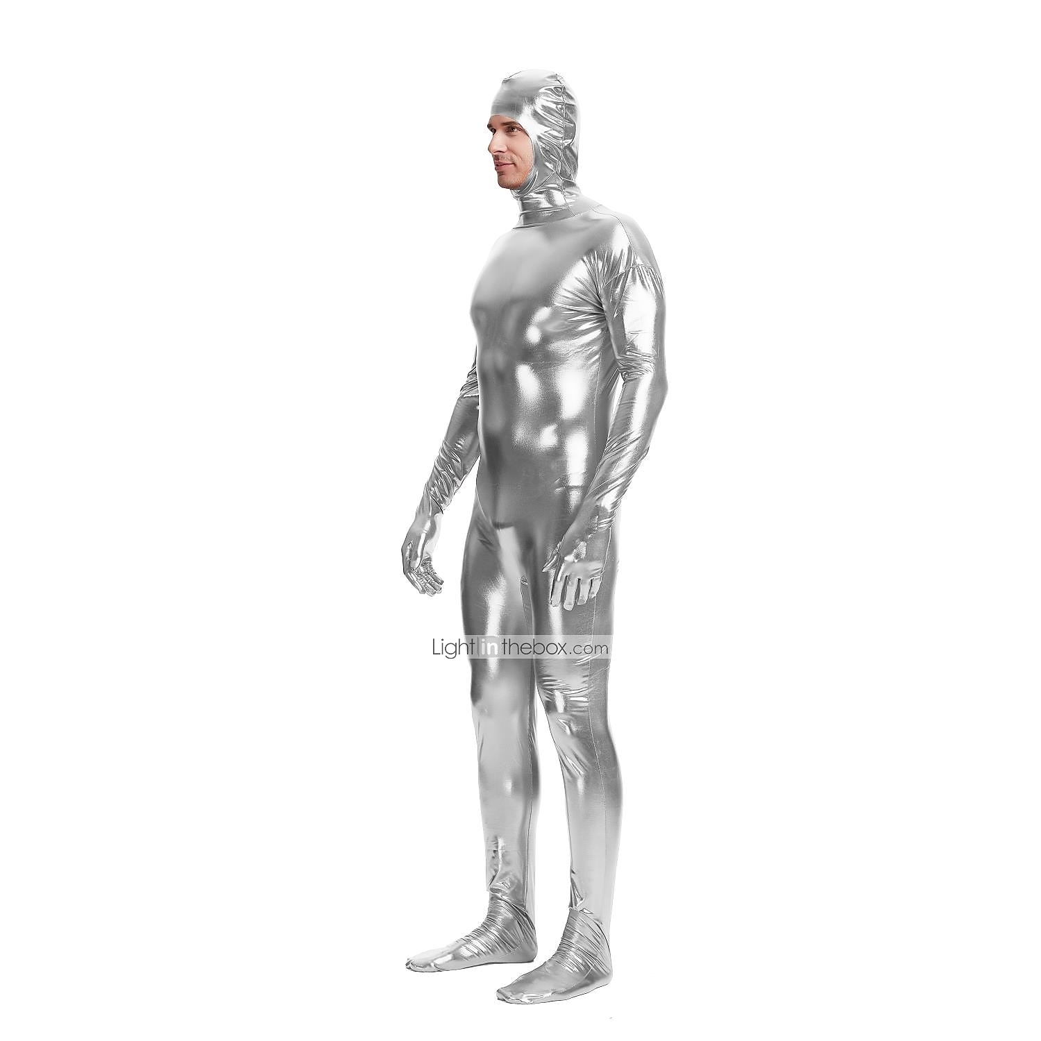 Costumele Zentai Salopetă Costum de carnaval Costul Integral Bărbați Costum pentru Adulți Latex Spandex Lycra Mată Carnaval Mascaradă 2025 - $33.99 -P5