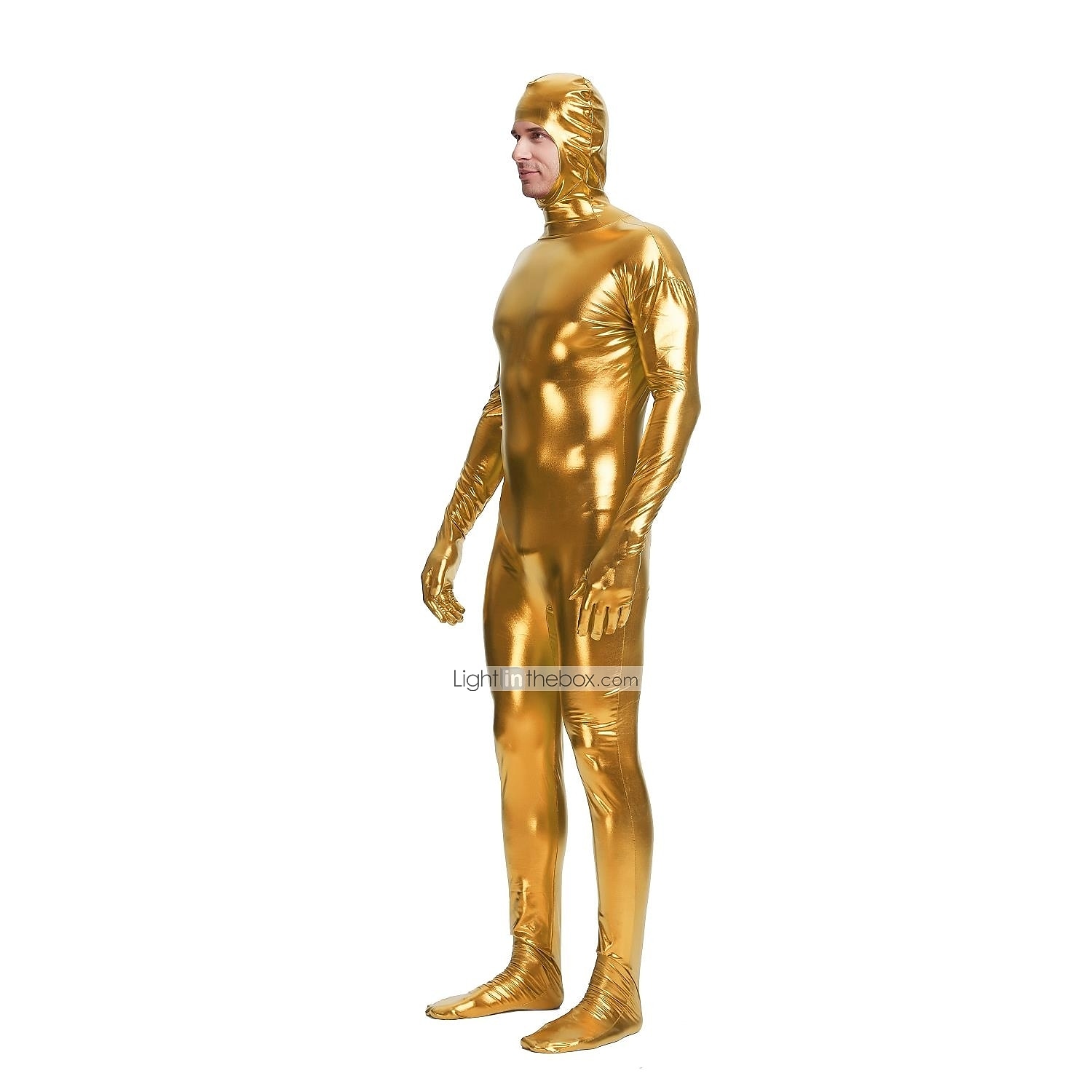 Costumele Zentai Salopetă Costum de carnaval Costul Integral Bărbați Costum pentru Adulți Latex Spandex Lycra Mată Carnaval Mascaradă 2025 - $33.99 -P3