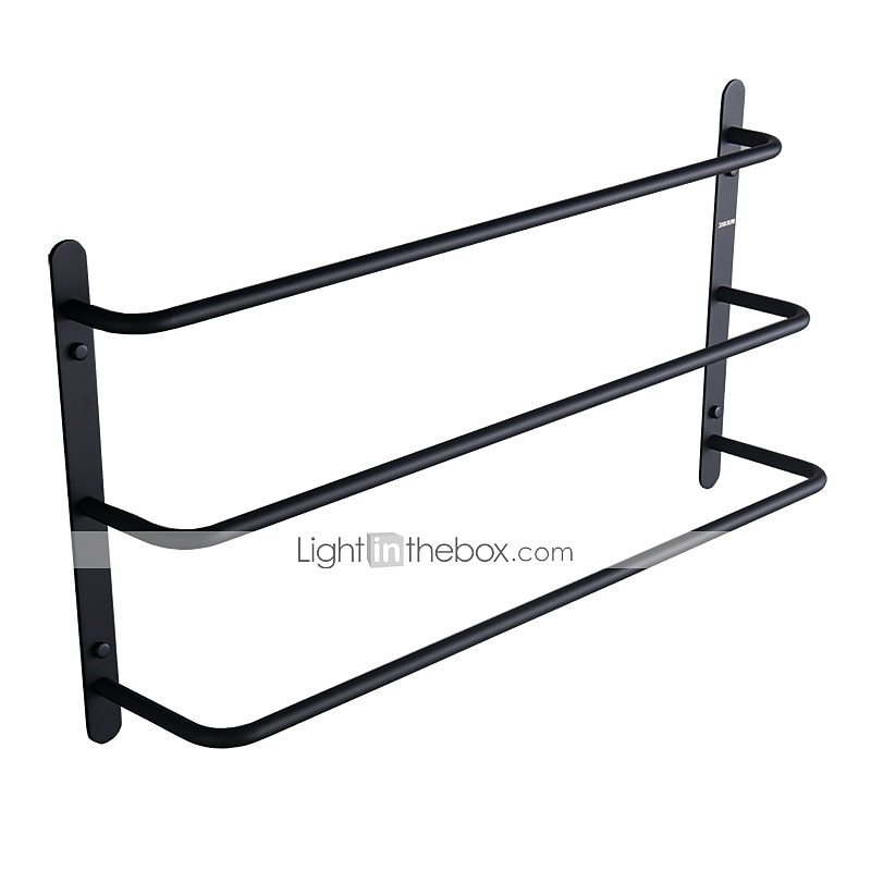 Wall Mounted Towel Rack,Stainless Steel 3-TierTowel Bar Storage Shelf for Bathroom 60cm Towel Holder Towel Rail Towel Hanger 2025 - $79.99 –P7